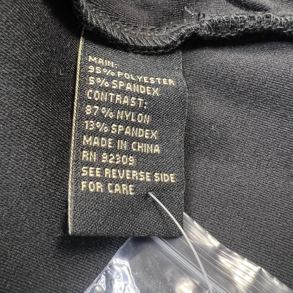 DG2 by Diane Gilman Women's Jacket Ponte Shawl Collar Black - Picture 7 of 8